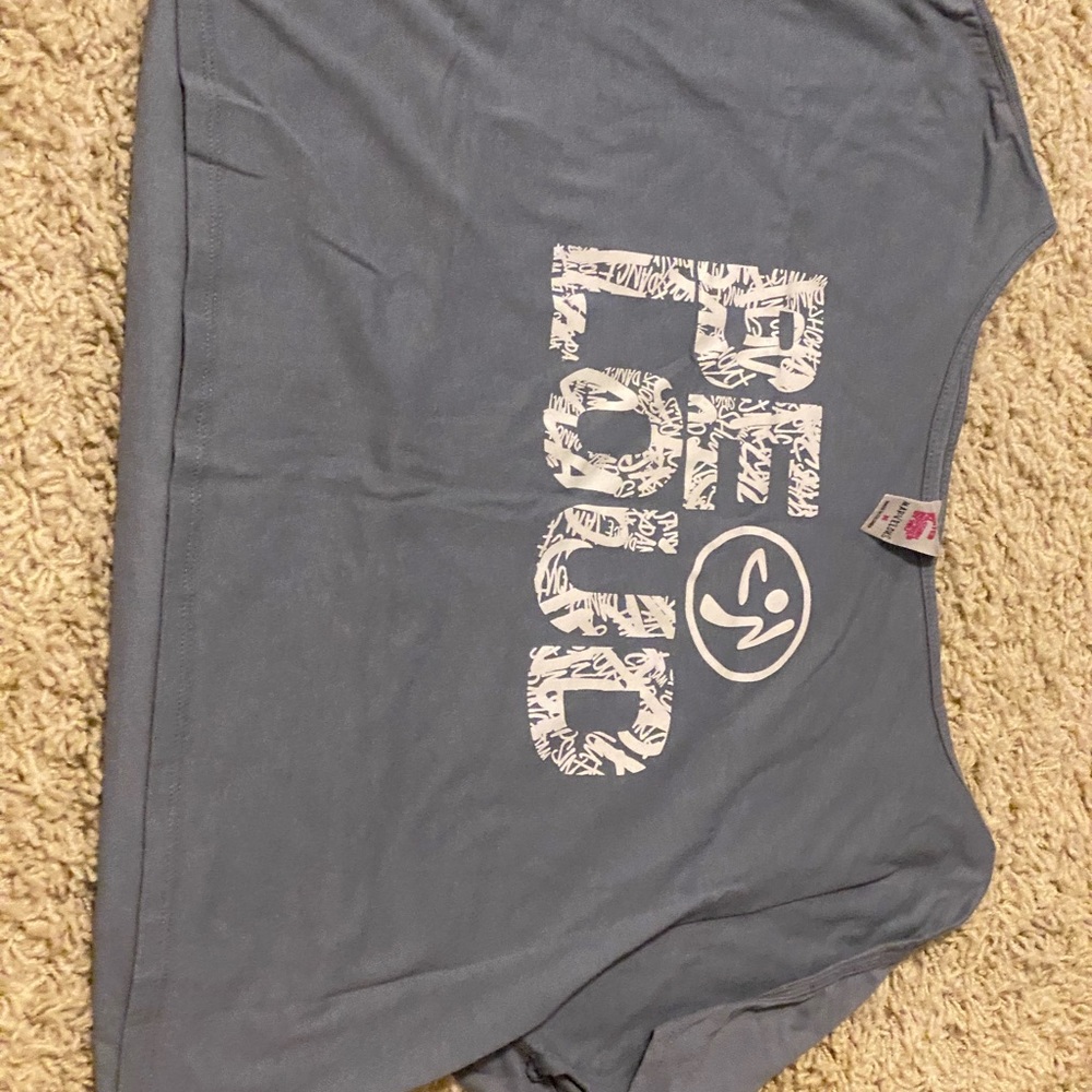 Zumba cropped shirt